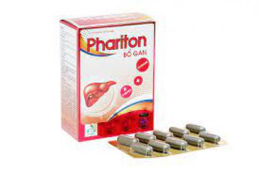 Phariton Bổ Gan hỗ trợ giải độc, tăng cường chức năng gan hộp 30 viên