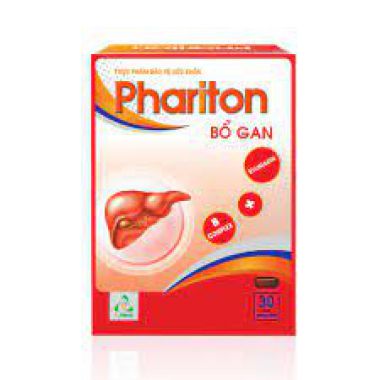 Phariton Bổ Gan hỗ trợ giải độc, tăng cường chức năng gan hộp 30 viên