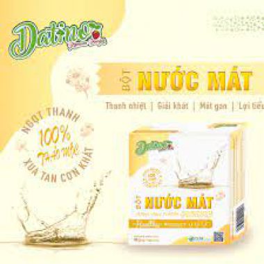 Bột nước mát Datino giúp thanh nhiệt, giải độc, mát gan hộp 10 gói x 8g