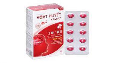 Hoạt huyết Kawa giúp tăng cường lưu thông máu não hộp 40 viên