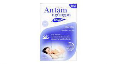 An tâm ngủ ngon Kawa hỗ trợ an thần hộp 30 viên