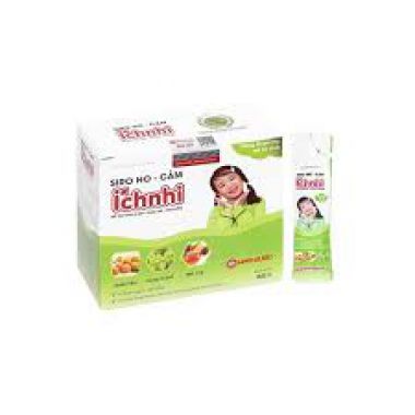 Siro ho cảm Ích Nhi hỗ trợ giảm ho, tăng đề kháng hộp 30 gói x 5ml