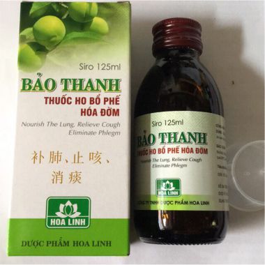 Siro Bảo Thanh trị ho, bổ phế chai 125ml