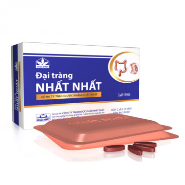 Đại Tràng Nhất Nhất trị viêm đại tràng, rối loạn tiêu hóa (2 vỉ x 10 viên)