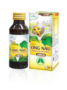 Siro Ong Nâu hỗ trợ giảm ho, bổ phổi chai 100ml