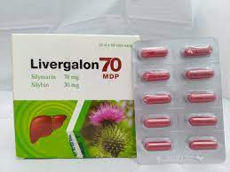 Livergalon 70 New bổ gan, tăng cường chức năng gan hộp 100 viên